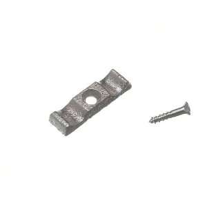   BUTTON GRANNY CATCH SHED LATCH 38MM BZP STEEL + SCREWS ( pack of 10