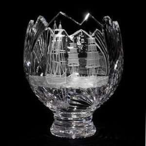    Waterford Tall Ships Bowl By Hook Or By Crook
