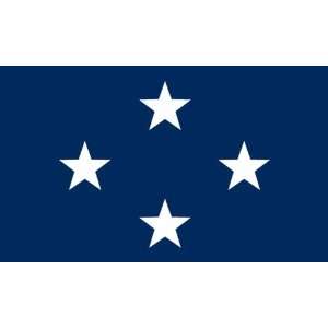   Seagoing Navy Flag with Canvas Header and Grommets Patio, Lawn