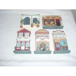  Set of 5 Greenbrier Collector Series Wall Plaques 