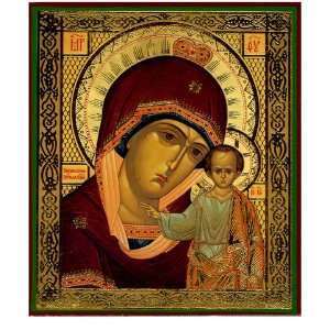  Virgin of Tabinskaya, Orthodox Icon 