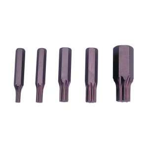 SCREW EXTRACTOR SET 5 PC 1/4 TO 1/2IN.