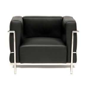   SL GRCU 1 MI_K 35 Inch Grande Cuscino Chair, Black