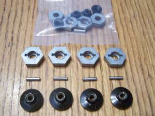 HPI Racing Savage XL 5.9 17MM & 14MM Wheel HEX Nuts Pins Hexes / Flux 