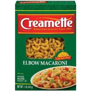 Creamette Elbow Macaroni, 16 oz (Pack of 12)  Grocery 