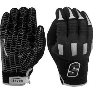  Schutt Ion Black Youth Receiver Gloves