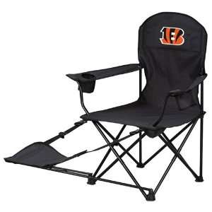 Cincinnati Bengals NFL Arm Chair w/ Detachable Footrest:  