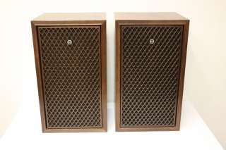 Vintage Sansui SP 200 3 Way 5 Speaker Floor Speakers walnut cabinets 