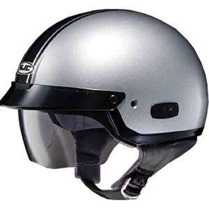  HJC IS 2 Schade Helmet   2X Large/Silver/Black Automotive