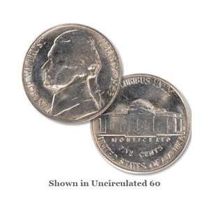  Scarce 1953 S Jefferson Nickel    VG/Fine Condition 
