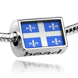  Beads Quebec Flag region Canada   Pandora Charm 