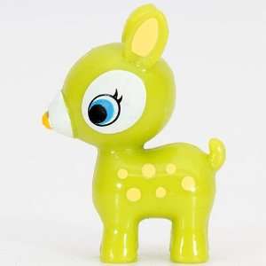    cute green Bambi deer miniature figure kawaii Toys & Games
