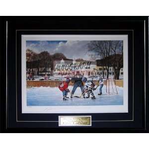  Autographed Guy Lafleur Saturday Morning Limited Edition 