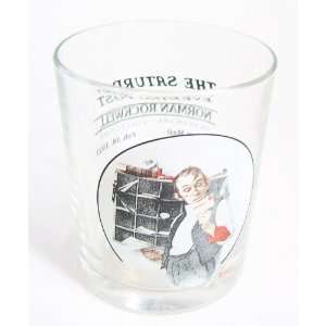  The Saturday Evening Post Norman Rockwell Glassware 