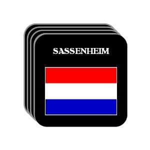 Netherlands [Holland]   SASSENHEIM Set of 4 Mini Mousepad Coasters