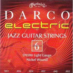  Darco Electric Nickel Wound Light Jazz, .012   .052, D 