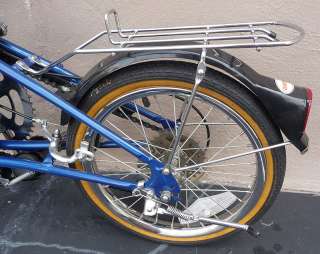 DAHON Classic 16 V Five Speed Blue Folding Bike Lightly Used  