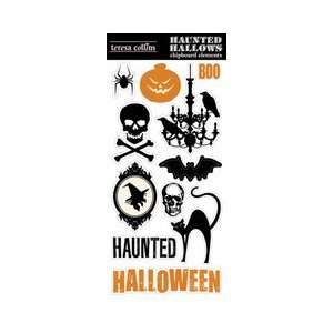   Haunted Hallows Collection   Halloween   Die Cut Chipboard   Elements