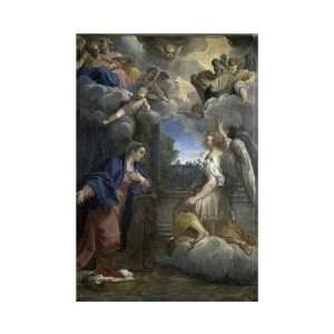  Agostino Carracci   Annunciation Giclee Canvas