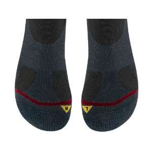  Keen Womens Mt. Airy Quarter Lite Socks Charcoal Sports 