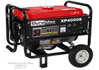 DuroMax 4000 Watt Gas Powered RV Camping Portable Generator   XP4000S 