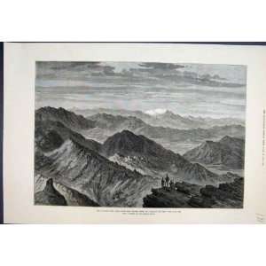  1879 Afghan War Safed Koh Mountain Range Sketch: Home 