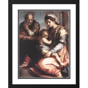  Sarto, Andrea del 28x36 Framed and Double Matted Holy 