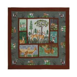   : Forest WHITE TAIL DEER, Shower Curtain 72 x 72 In.: Home & Kitchen