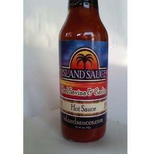 Islandsauces, Red Savina Habanero & Garlic Hot Sauce, 5 oz