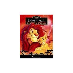  Lion King II Piano Vocal Guitar Book: Musical Instruments