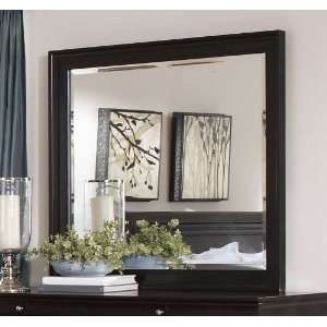  Stationary Dresser Mirror Traditional Style in Deep Cherry 