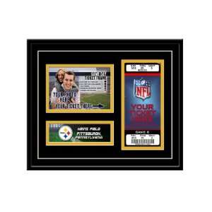  NFL Game Day Ticket Frame   Pittsburgh Steelers Sports 