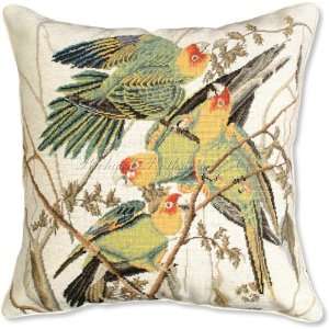  Carolina Parakeet Bird Audubon Pillow