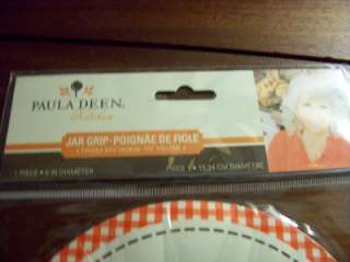 This is a new Jar Grip from Paula Deen. This grip is 6 inches in 
