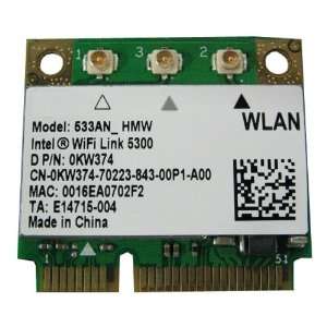 Refurbished: Wireless 5300 Half Height Mini Card for Select Dell Adamo 