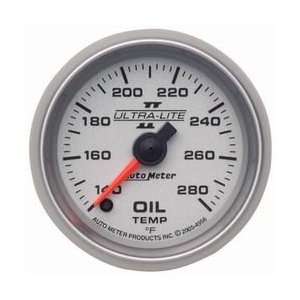 Auto Meter 4956 Ultra Lite II Full Sweep Electric Oil Temperature 