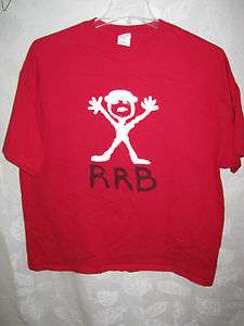 RRB Randy Rogers Band Red T Shirt 2XL  