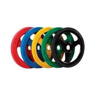  York® Colored Rubber Bumper Grip Plates Sports 