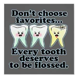  Funny Dental Office Artwork Posters: Home & Kitchen