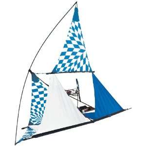  RTF Pyramid Racer Blue Flash RC Kite Toys & Games