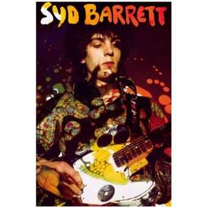  Syd Barrett   Psychedelic   Pink Floyd Madcap 12x18 Poster 