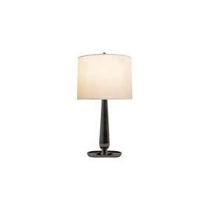  Barbara Barry Coupe Table Lamp with Silk Shade by Visual 