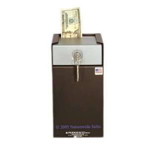  Top Loading Depository Safe with Grey Cover in Black 