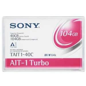  Sony Tape Backup Media Tait140C Ait 1 Turbo 40 Gb Native W 