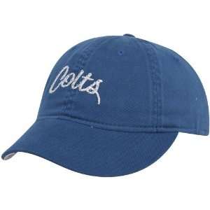   Colts Ladies Royal Blue Charlie Adjustable Hat: Sports & Outdoors