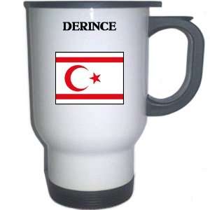  Northern Cyprus   DERINCE White Stainless Steel Mug 