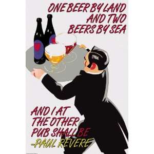 Buyenlarge 21025 7P2030 One Beer By Land & Two Beers by Sea and I at 