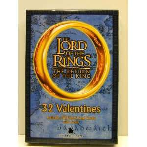  Lord Of The Rings ROTK Valentines Box of 32 Office 