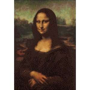    Leonardo: Mona Lisa cross stitch kit: Arts, Crafts & Sewing