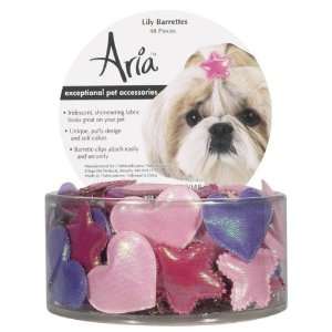  Aria Lily Barrette Canister 48/Pcs